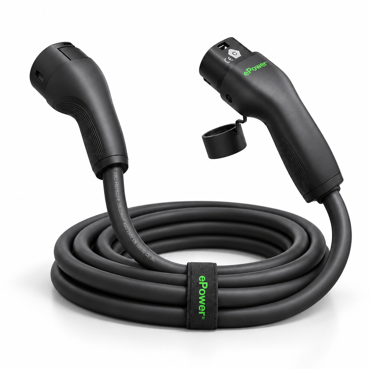 EV Charging Cable - Type 2 to Type 2 - Type 2 | 8m | 3P | 32A