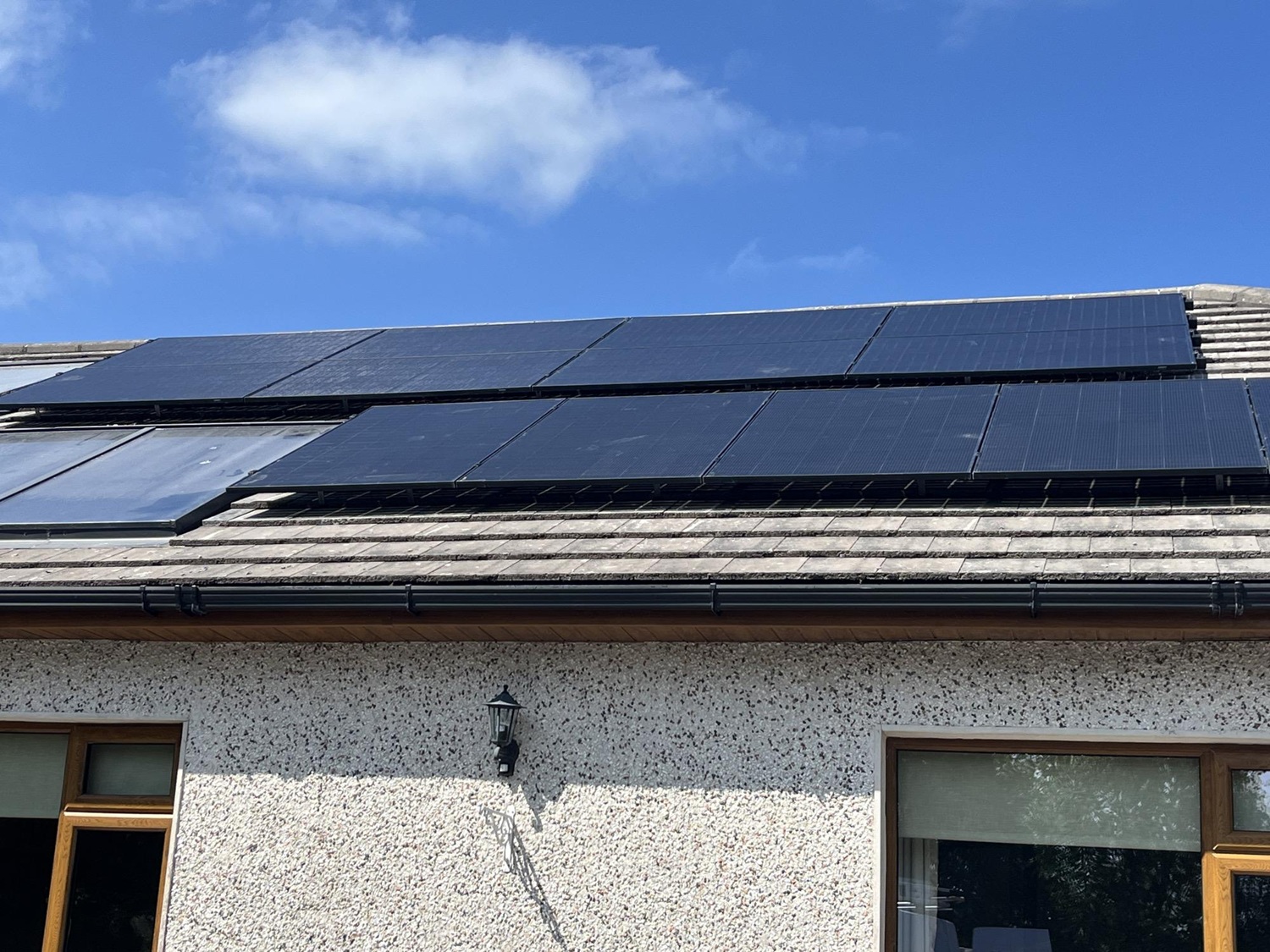 Solar Panels on a House Ireland