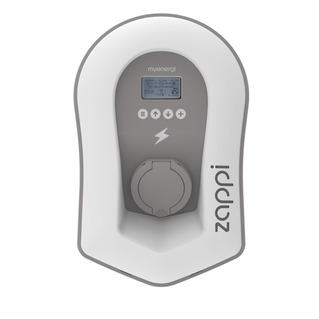 Zappi EV Charger - Zappi Supply Only 7KW Untethered White Integrated Hub